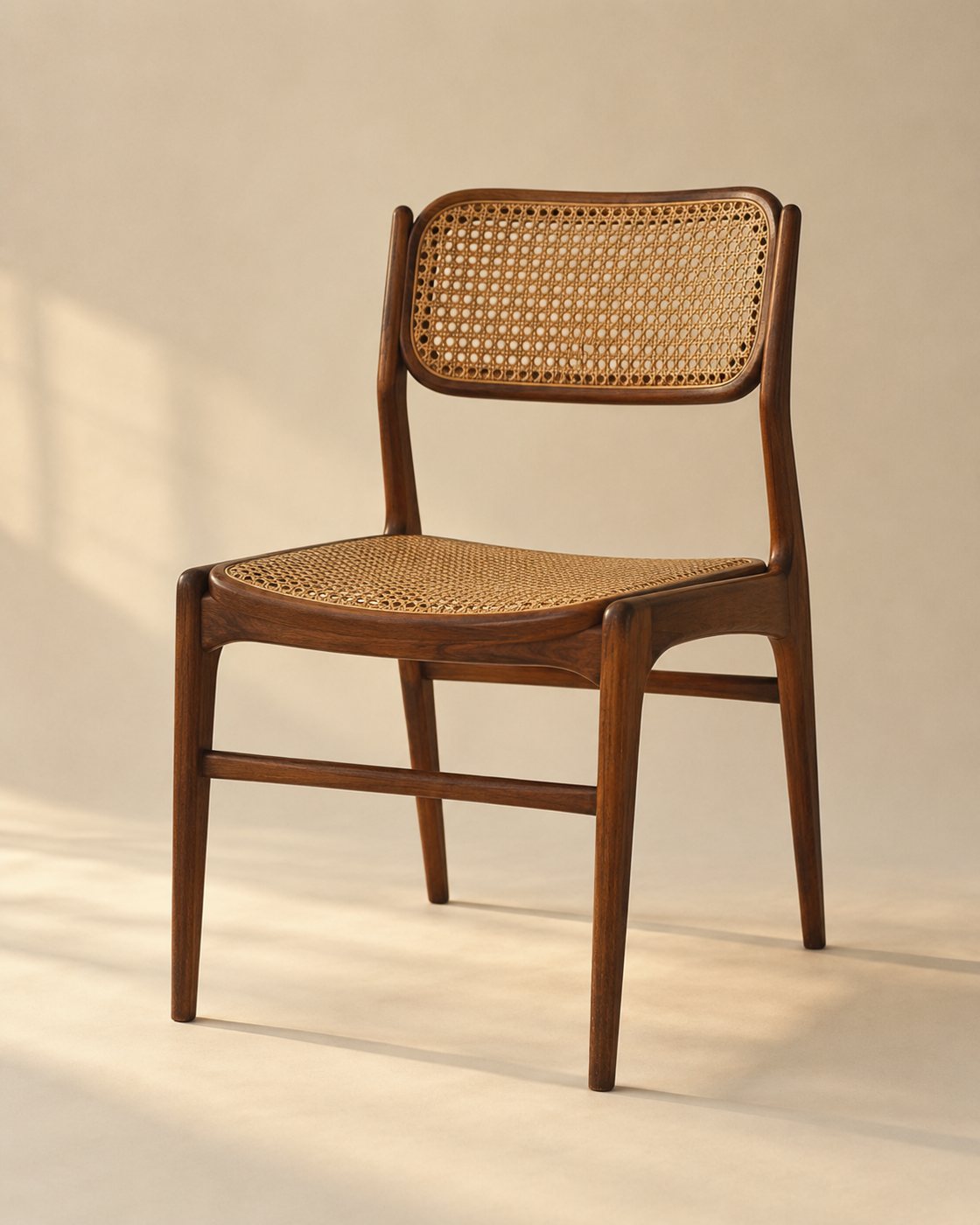 Cane side chair