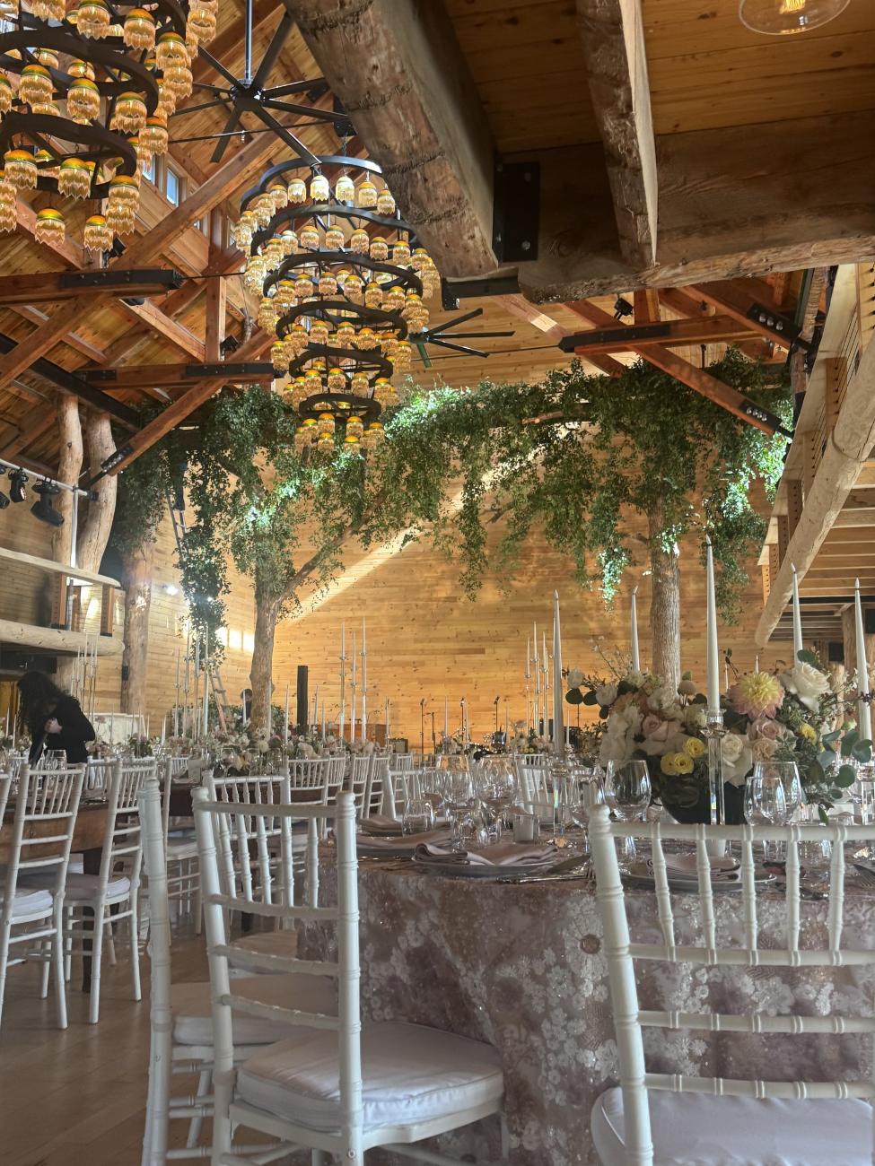 Completed reception, Destination Wedding Weekend