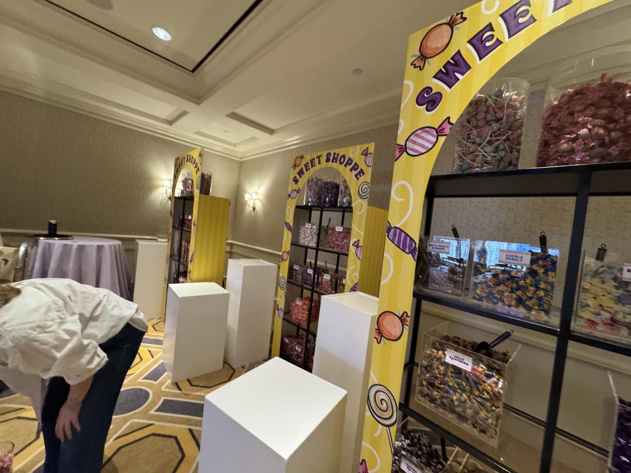 Sweet Shoppe mid-build