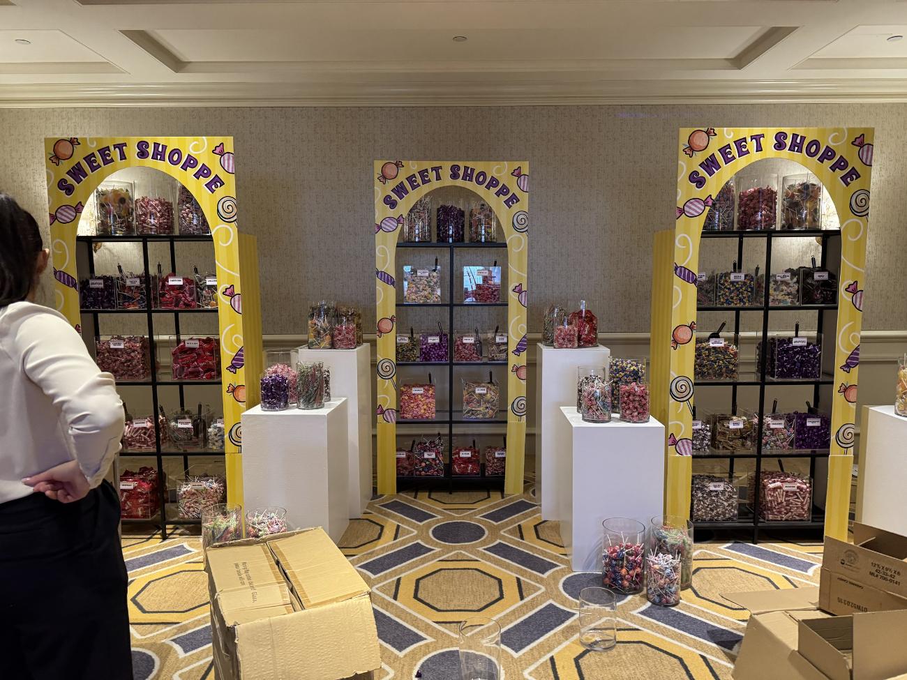 Completed Sweet Shoppe activation